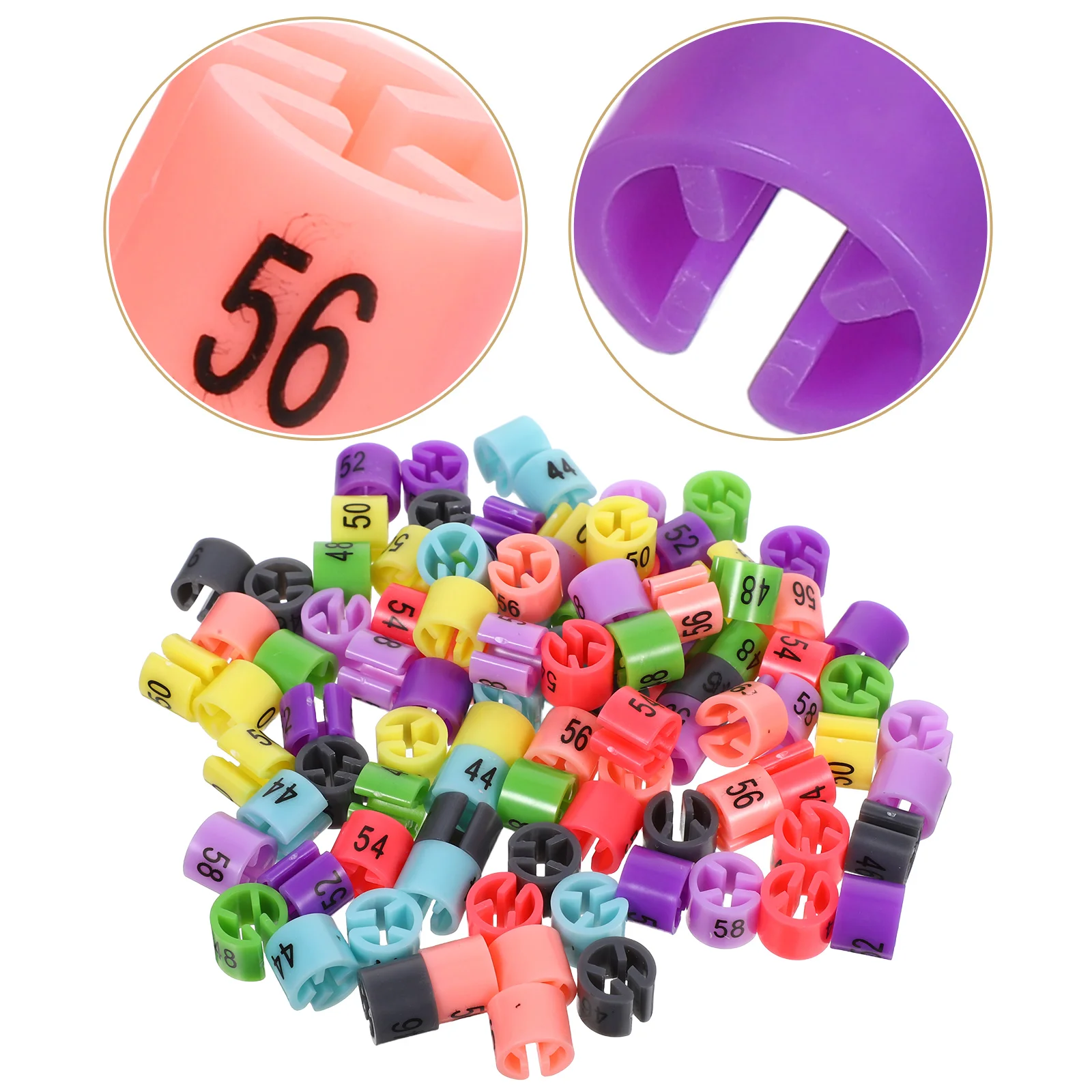 80 Pcs Colored Hanger Marker Clip Laundry Markers Permanent for Clothes Coat Plastic Size Clothing Racks
80 Pcs Colored Hanger Marker Clip Laundry Markers Permanent for Clothes Coat Plastic Size Clothing Racks