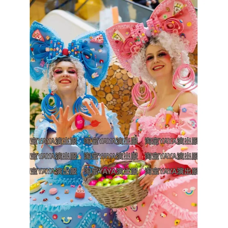 Halloween Cosplay Gogo Performance Costume Candy Cake Dress Cute Butterfly Festival Headwear Party Paradise Parade Costume
Halloween Cosplay Gogo Performance Costume Candy Cake Dress Cute Butterfly Festival Headwear Party Paradise Parade Costume
