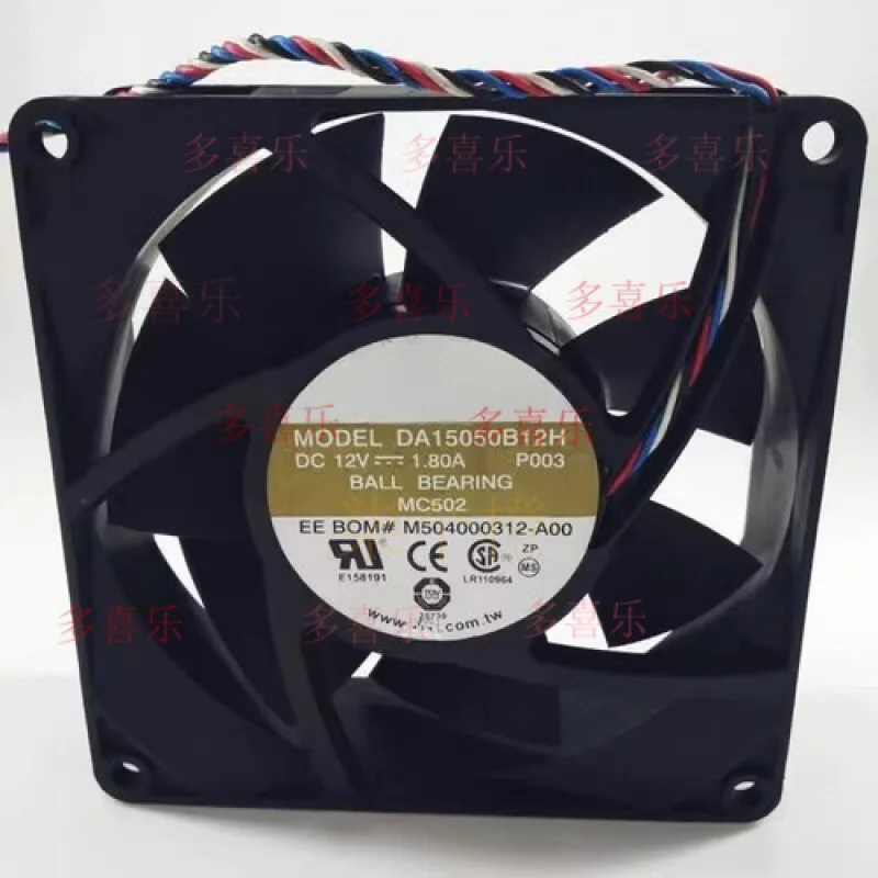 ZMZM for AVC DA15050B12H 12V 1.80A 15050 15CM PWM Dual Ball Cooling Fan
ZMZM for AVC DA15050B12H 12V 1.80A 15050 15CM PWM Dual Ball Cooling Fan