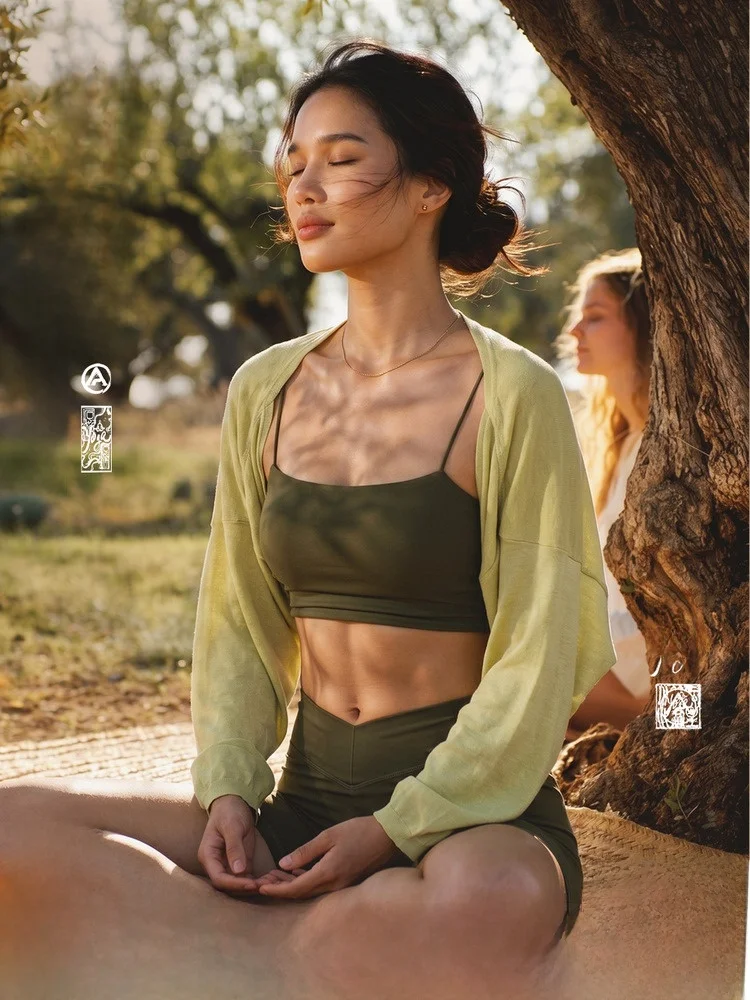 Lanikar Yoga Women's Short Sleeveless Jacket Long Sleeve Sport Fitness Holiday Wrap Top Breathable Moisture Wicking Lightweight
Lanikar Yoga Women's Short Sleeveless Jacket Long Sleeve Sport Fitness Holiday Wrap Top Breathable Moisture Wicking Lightweight