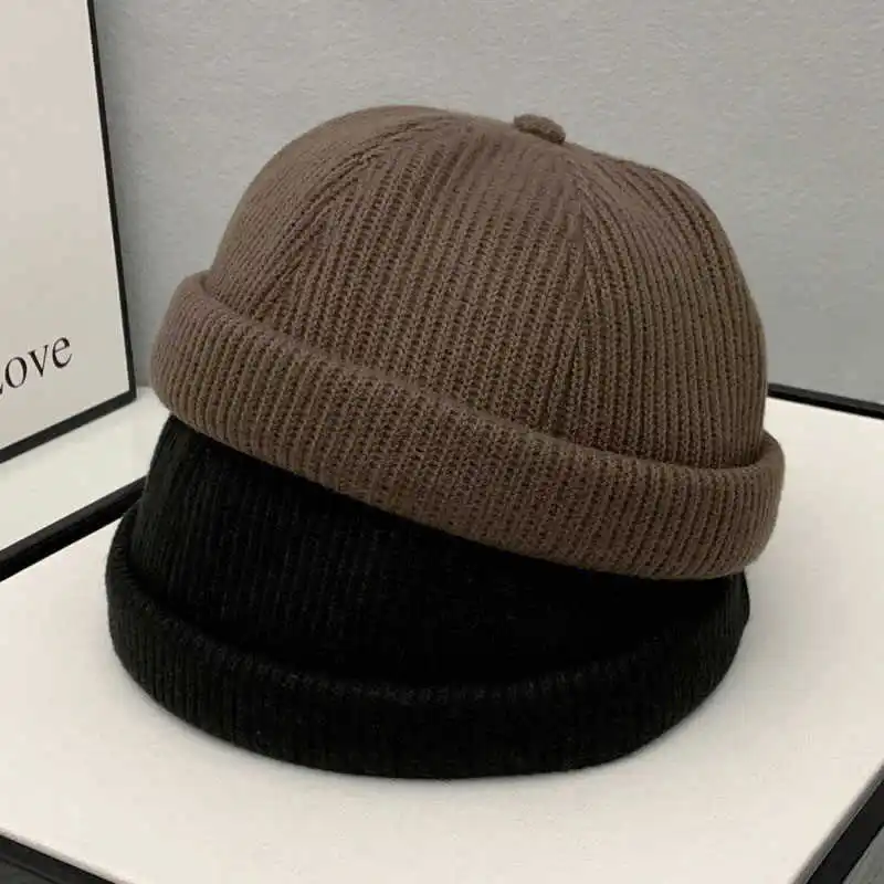 Couple-style knitted Melon hats fashion Landlord's hat Retro Sailor caps Men's Casual Street Trendy for Women Hip Hop Cap Black
Couple-style knitted Melon hats fashion Landlord's hat Retro Sailor caps Men's Casual Street Trendy for Women Hip Hop Cap Black