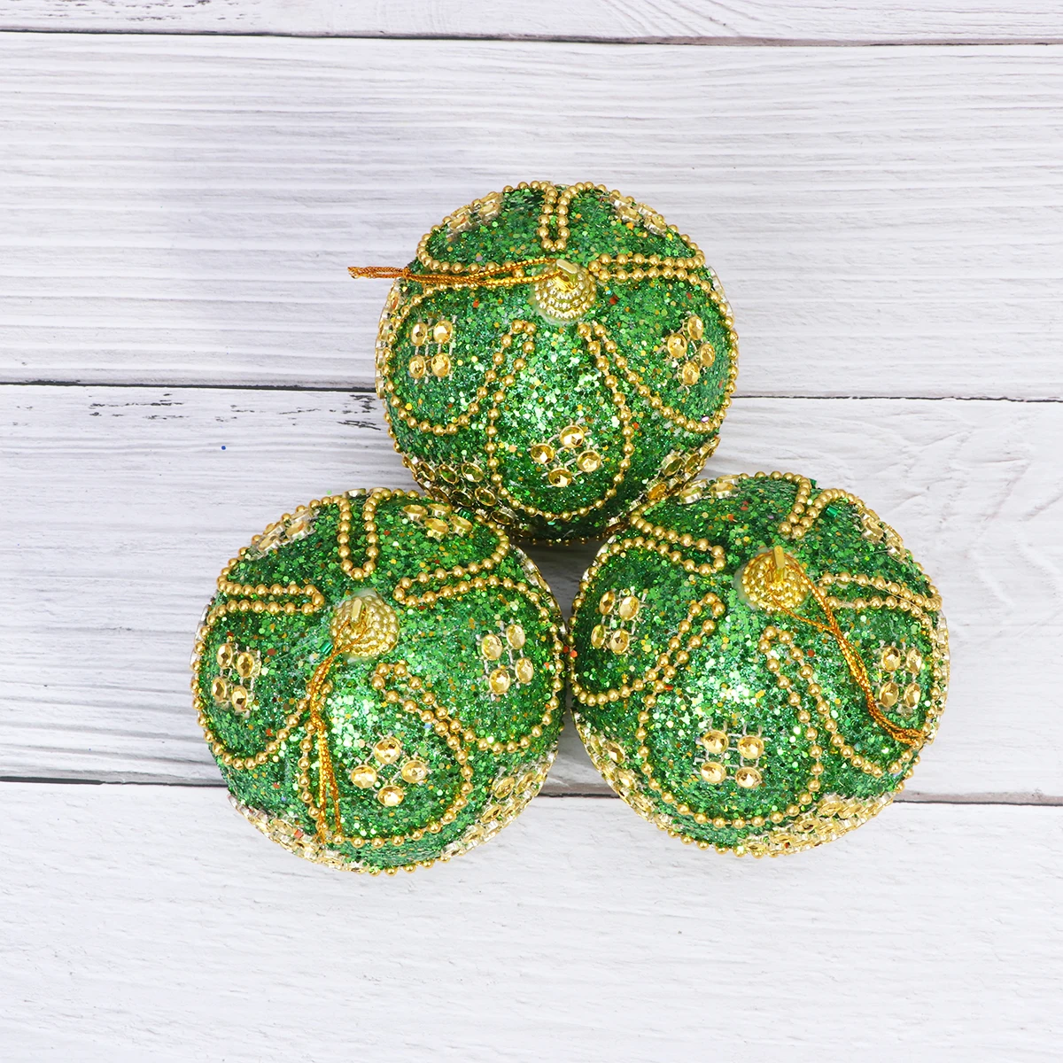 3 Pcs 8cm Christmas Hanging Pendants Tree naments Glitter Crystal Rhinestone Eco Friendly Xmas Party Wedding
3 Pcs 8cm Christmas Hanging Pendants Tree naments Glitter Crystal Rhinestone Eco Friendly Xmas Party Wedding