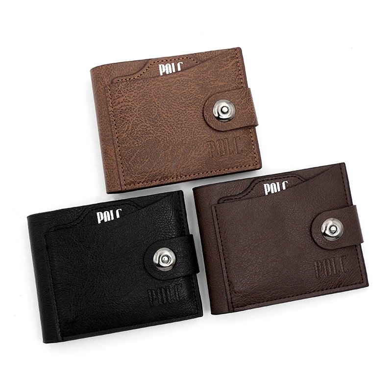 Men's short wallet, personalized business fashion, retro horizontal style, casual buckle, drawstring wallet, wallet, wallet
Men's short wallet, personalized business fashion, retro horizontal style, casual buckle, drawstring wallet, wallet, wallet