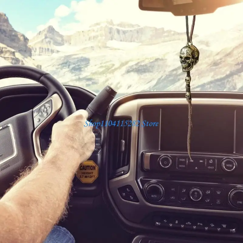 Lucky Skull Motorcycle Bells Hangings Charm For Rear View Mirror Decoration And Safety Ward Offroads Bring Luck
Lucky Skull Motorcycle Bells Hangings Charm For Rear View Mirror Decoration And Safety Ward Offroads Bring Luck