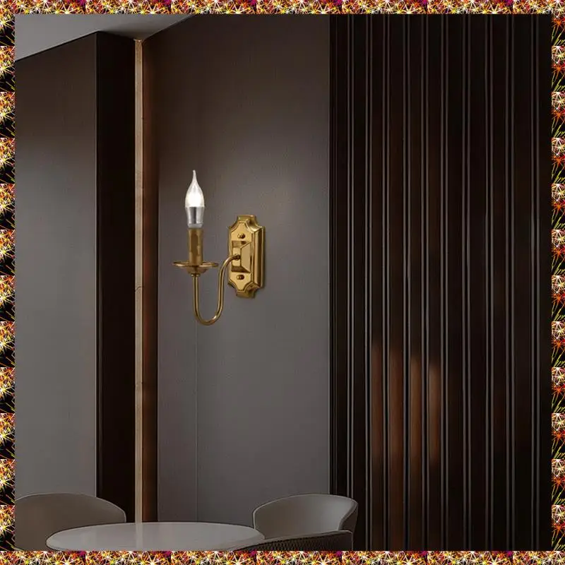 BTCL 3W Vintage Candlestick Wall Sconce E14 Base Metal Wall Light For Fixture Bedroom Living Room Hallway
BTCL 3W Vintage Candlestick Wall Sconce E14 Base Metal Wall Light For Fixture Bedroom Living Room Hallway