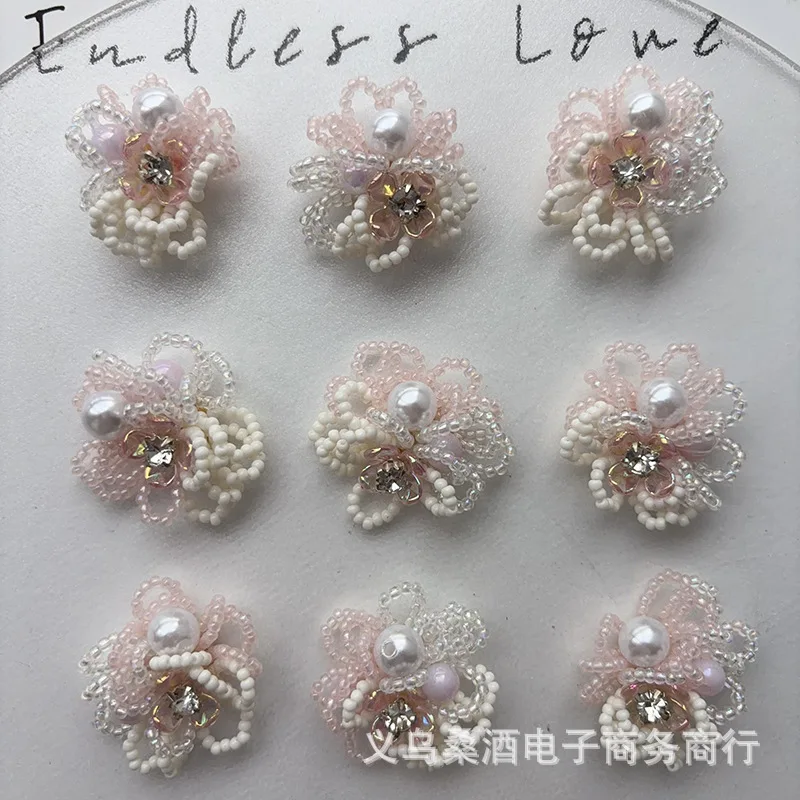 Pink Pearl Beaded Flower DIY Shoe Charm for Clogs Elegant Handmade Adapter for Beaded Buckle Premium Quality
Pink Pearl Beaded Flower DIY Shoe Charm for Clogs Elegant Handmade Adapter for Beaded Buckle Premium Quality