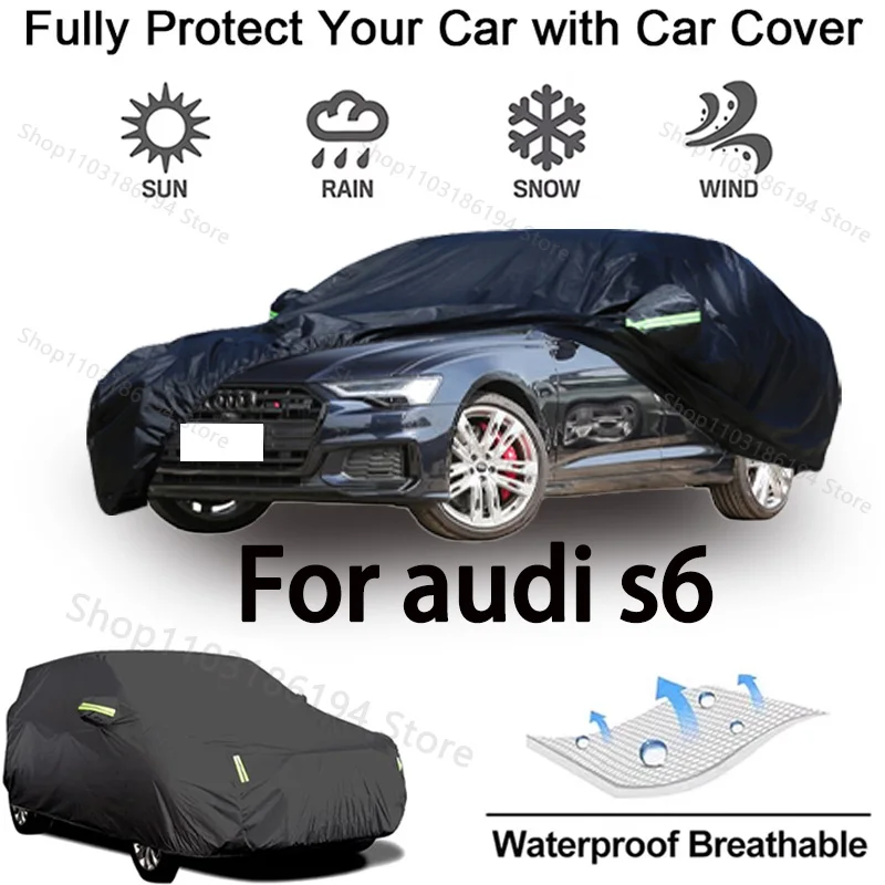 Full Car Cover For Audi S6 Outdoor Protective Gear-Snowproof, Sunshield, Waterproof and Dustproof Automobile Accessories
Full Car Cover For Audi S6 Outdoor Protective Gear-Snowproof, Sunshield, Waterproof and Dustproof Automobile Accessories