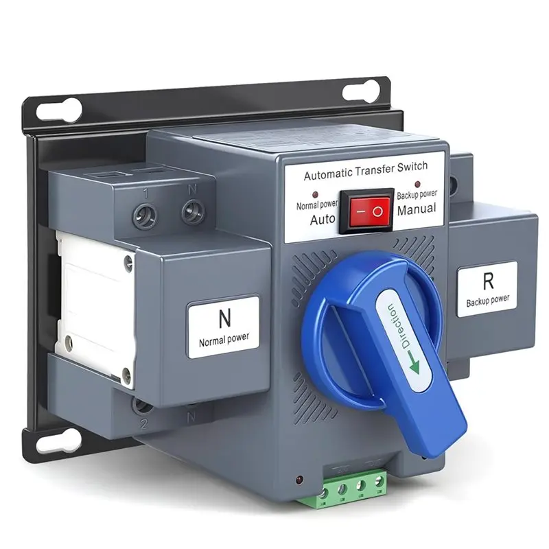 【РАЖДЕНИЕ】Автоматический переключатель (АВР) 110В 63А 2P 50/60Гц для смены источника питания генератора
【РАЖДЕНИЕ】Автоматический переключатель (АВР) 110В 63А 2P 50/60Гц для смены источника питания генератора