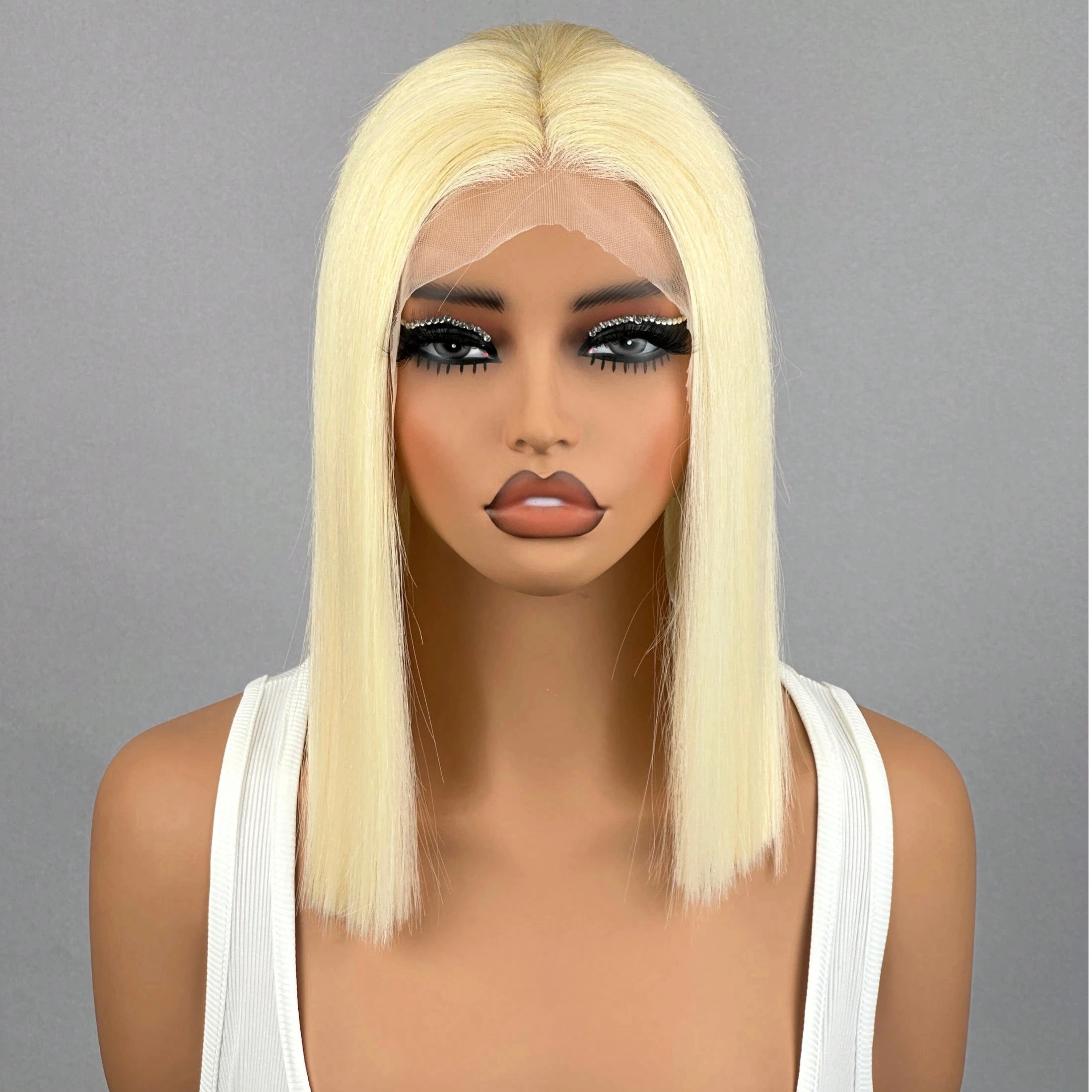 13x4 HD Lace Front Wig 613 Blonde Bob Wig Human Hair Brazilian Virgin Hair Straight Short Bob Wig Pre Plucked Natural Hairline
13x4 HD Lace Front Wig 613 Blonde Bob Wig Human Hair Brazilian Virgin Hair Straight Short Bob Wig Pre Plucked Natural Hairline