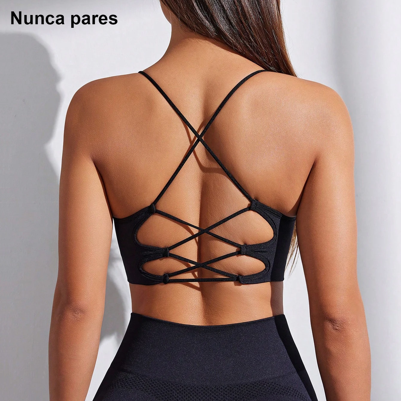 Women Plain Seamless Criss Cross Back Sports Bra Gym Top Women Micro Crop Cami Top Super Soft Fabric
Women Plain Seamless Criss Cross Back Sports Bra Gym Top Women Micro Crop Cami Top Super Soft Fabric