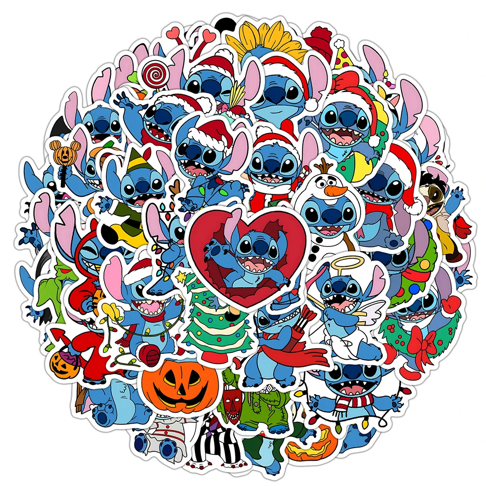 10/30/50pcs Cute Stitch Cartoon Disney Stickers Anime Sticker Scrapbooking Notebook Laptop Phone Classic Kids Toy Decals Packing
10/30/50pcs Cute Stitch Cartoon Disney Stickers Anime Sticker Scrapbooking Notebook Laptop Phone Classic Kids Toy Decals Packing