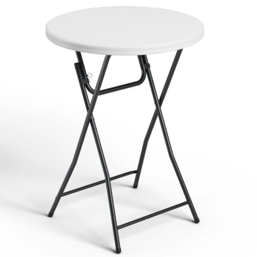 Folding Table, 32 Inch Foldable Cocktail Bar, High Top Round Folding Tables No Assembly, Portable Bistro and Commercial Furnitu
Folding Table, 32 Inch Foldable Cocktail Bar, High Top Round Folding Tables No Assembly, Portable Bistro and Commercial Furnitu