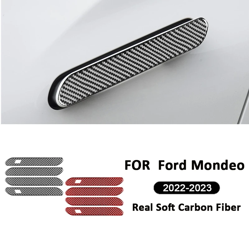 4PCS Carbon Fiber Auto Exterior Door Outer Pull Handle Panel Cover Trim Decoration Sticker For Ford Mondeo Accessories 2022-2023
4PCS Carbon Fiber Auto Exterior Door Outer Pull Handle Panel Cover Trim Decoration Sticker For Ford Mondeo Accessories 2022-2023