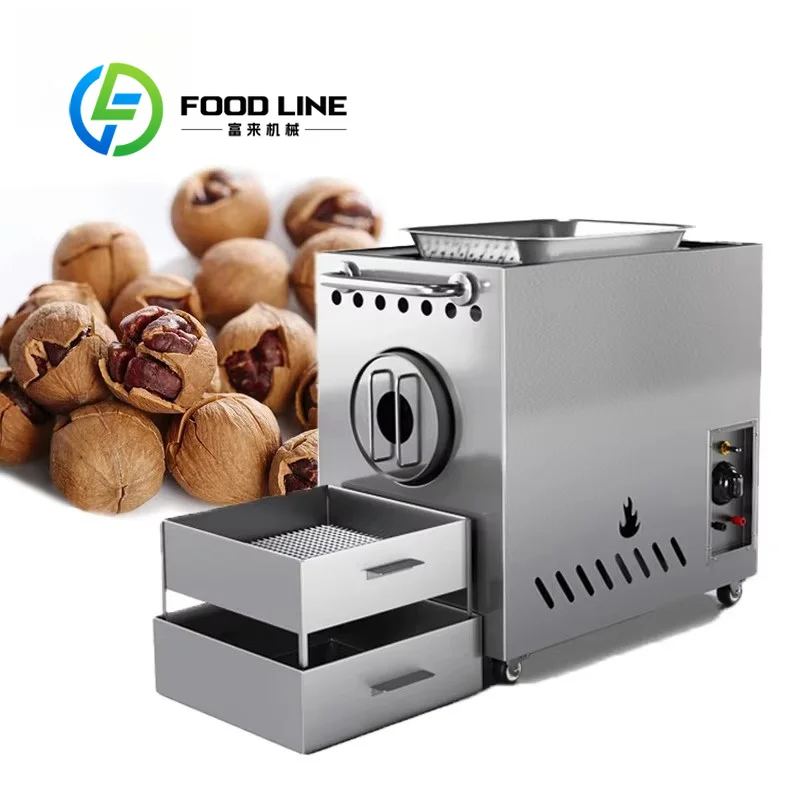 Heavy Duty Snack Roasting Machine Thickened Drum Body Wear Resistant Structure Fit Long Time Continuous Industrial Frying Work
Heavy Duty Snack Roasting Machine Thickened Drum Body Wear Resistant Structure Fit Long Time Continuous Industrial Frying Work