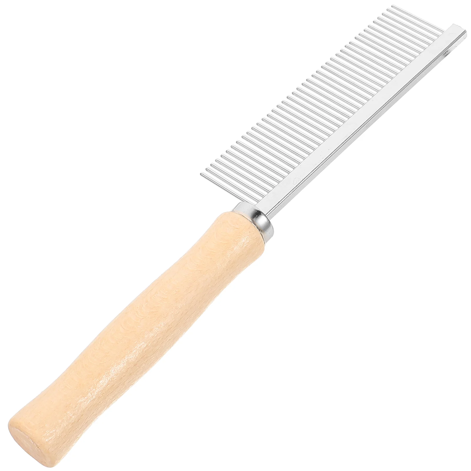 Pet Cat Comb Wooden Handle Single Row Combing Smoothing Kitten Grooming Supplies Dog Accessories Hair
Pet Cat Comb Wooden Handle Single Row Combing Smoothing Kitten Grooming Supplies Dog Accessories Hair