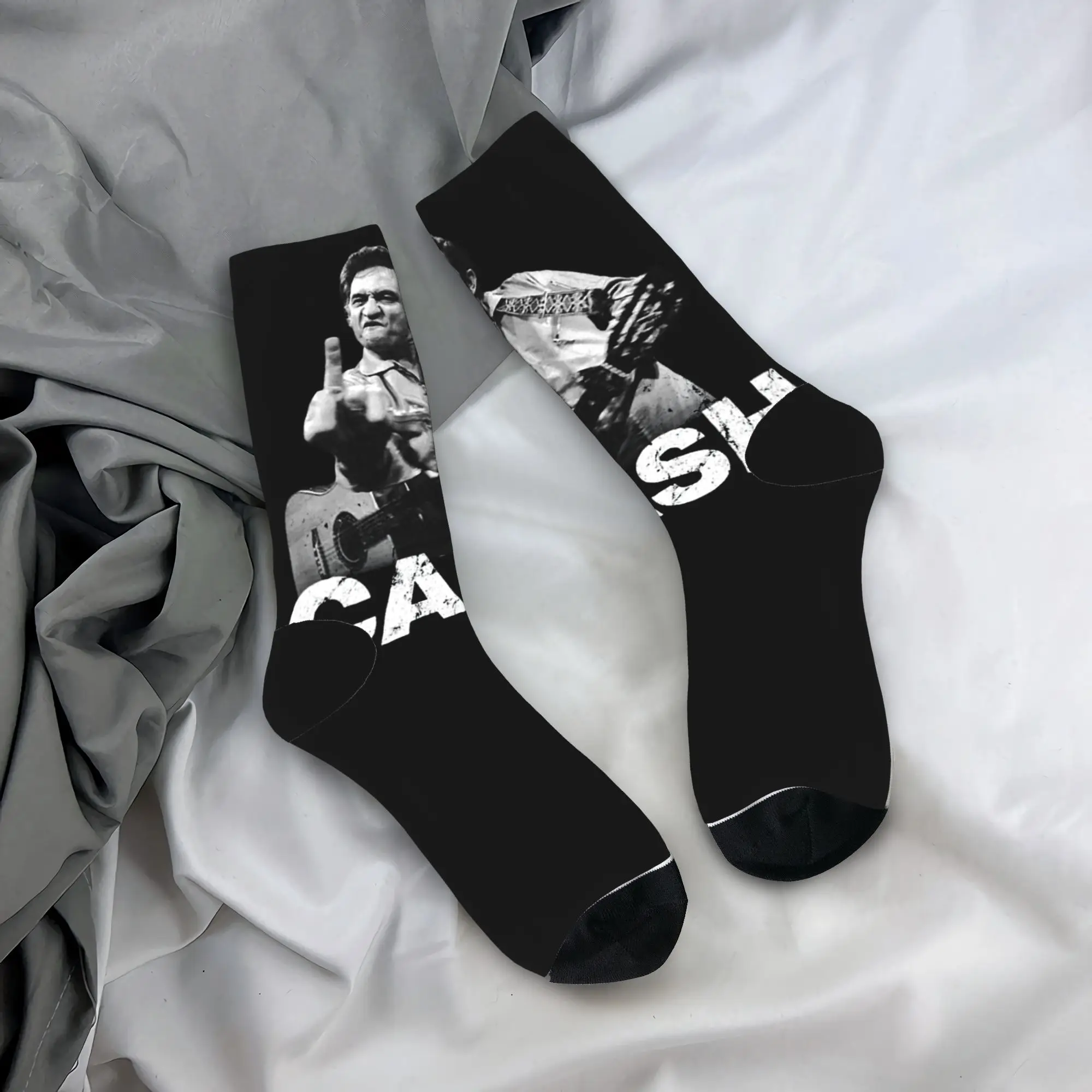 Winter Warm Colorful Unisex Johnny Cash Socks Breathable Sports Socks
Winter Warm Colorful Unisex Johnny Cash Socks Breathable Sports Socks