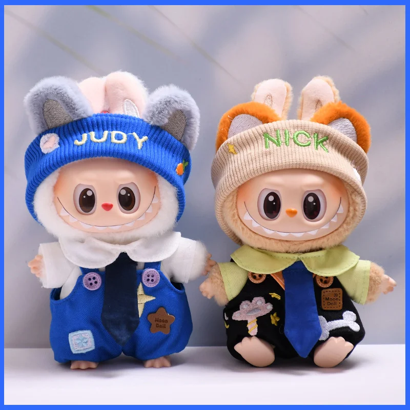 For V1 V2 Labubu Doll Clothes Star Bone Decorative Strap Pants Set Labubu Clothing Replacement Doll Accessories 
For V1 V2 Labubu Doll Clothes Star Bone Decorative Strap Pants Set Labubu Clothing Replacement Doll Accessories