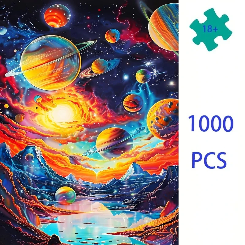 500/1000 PCS Jigsaw Puzzle Space Fantasy Landscape Home Family Activity Games for Gameroom Bedroom Home Decor Frameless
500/1000 PCS Jigsaw Puzzle Space Fantasy Landscape Home Family Activity Games for Gameroom Bedroom Home Decor Frameless