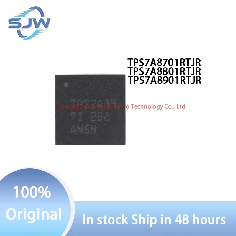 TPS7A8701RTJR TPS7A8801RTJR TPS7A8901RTJR Linear regulator TPS7A87 TPS7A88 TPS7A89 encapsulation VQFN-20 Linear regulator chip
TPS7A8701RTJR TPS7A8801RTJR TPS7A8901RTJR Linear regulator TPS7A87 TPS7A88 TPS7A89 encapsulation VQFN-20 Linear regulator chip