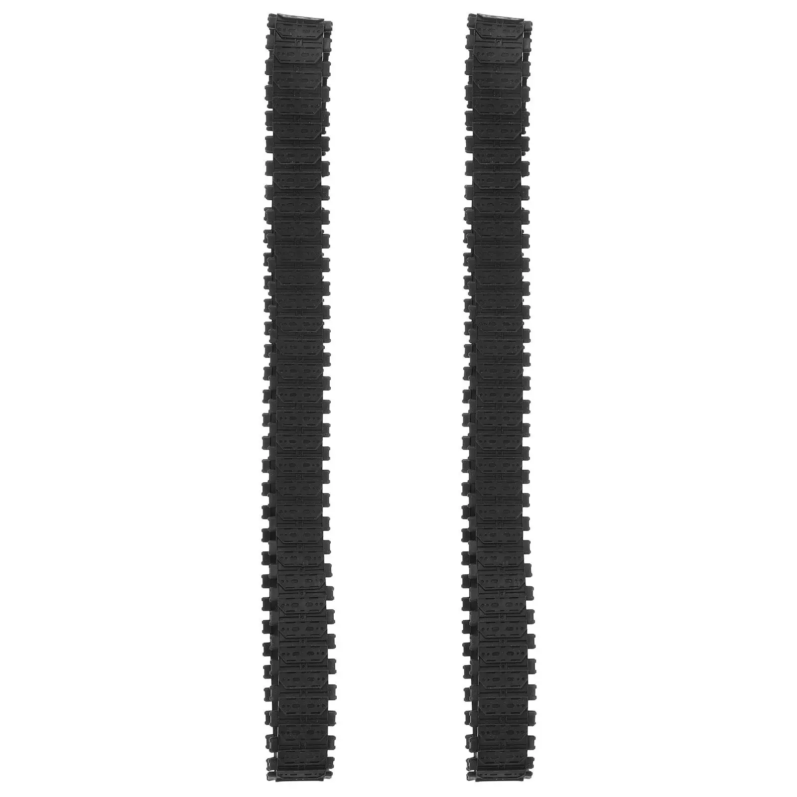 2Pcs Rubber Tank Tracks Replacement for DIY Tank Models Excellent Traction on Various Terrains Smooth Sturdy Wear Resistant
2Pcs Rubber Tank Tracks Replacement for DIY Tank Models Excellent Traction on Various Terrains Smooth Sturdy Wear Resistant