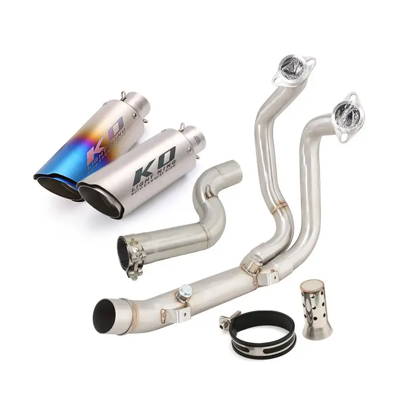 Slip On For BMW F900R F900XR 2020-2025 Motorcycle Full Exhaust System Header Link Pipe Connect 51mm Muffler Stainless Steel Tip
Slip On For BMW F900R F900XR 2020-2025 Motorcycle Full Exhaust System Header Link Pipe Connect 51mm Muffler Stainless Steel Tip