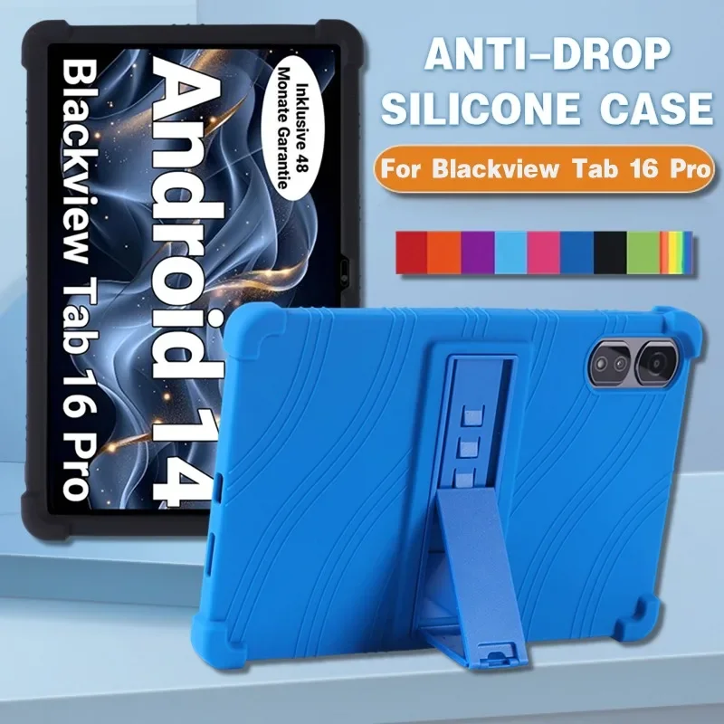 Silicone Airbags Shockproof Cover For Blackview Tab 16 Pro (2024) 11" Tablet Case Multi-Angles Adjustable Stand Funda
Silicone Airbags Shockproof Cover For Blackview Tab 16 Pro (2024) 11" Tablet Case Multi-Angles Adjustable Stand Funda