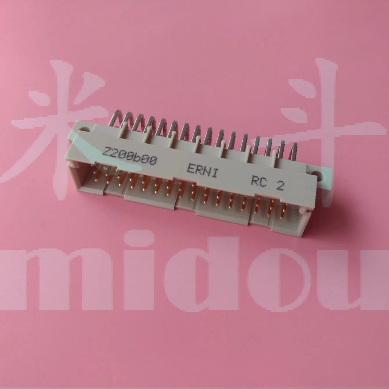 254324 European Receptacle Connector DIN41612 Male Elbow Pin 48PIN Soldering
254324 European Receptacle Connector DIN41612 Male Elbow Pin 48PIN Soldering