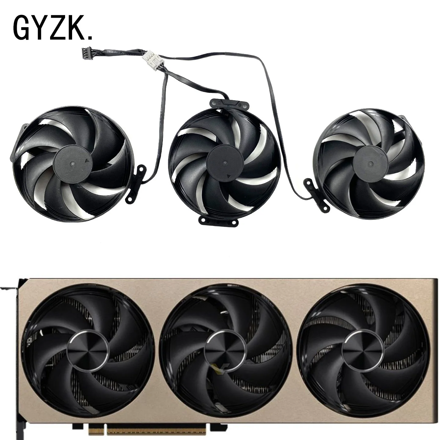 For MSI RTX5070 5070ti 5080 INSPIRE 3X Graphics Card Replacement Fan PLA09215S12H
For MSI RTX5070 5070ti 5080 INSPIRE 3X Graphics Card Replacement Fan PLA09215S12H