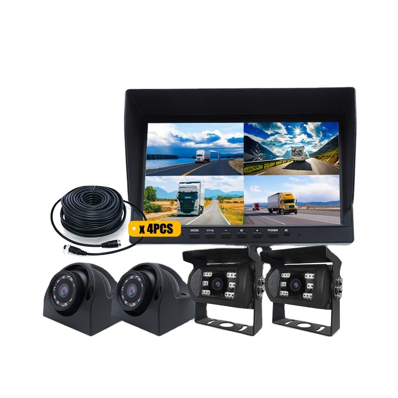 7-inch Truck DVR with 4 IPS Screen Car Camera, AHD Night Vision Mirror, and AI Truck Monitor
7-inch Truck DVR with 4 IPS Screen Car Camera, AHD Night Vision Mirror, and AI Truck Monitor
