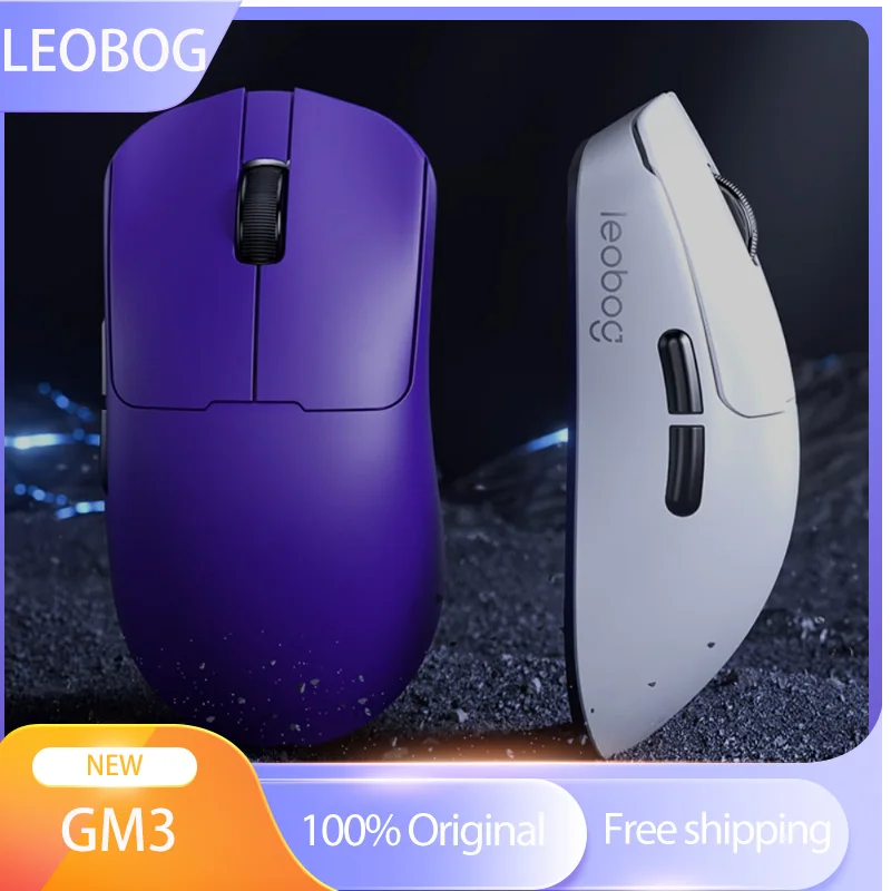 LEOBOG GM3 Беспроводная трехрежимная игровая мышь по индивидуальному заказу, эргономичная Bluetooth PAW3311 GM3SE, 50 г, легкий вес, 500 мАч, портативный ПК
LEOBOG GM3 Беспроводная трехрежимная игровая мышь по индивидуальному заказу, эргономичная Bluetooth PAW3311 GM3SE, 50 г, легкий вес, 500 мАч, портативный ПК