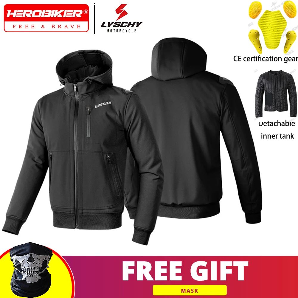 LYSCHY Waterproof Motorcycle Jacket Man Racing Jacket Wearable Motorcycle Pants Moto Clothing With CE Protection Gear
LYSCHY Waterproof Motorcycle Jacket Man Racing Jacket Wearable Motorcycle Pants Moto Clothing With CE Protection Gear