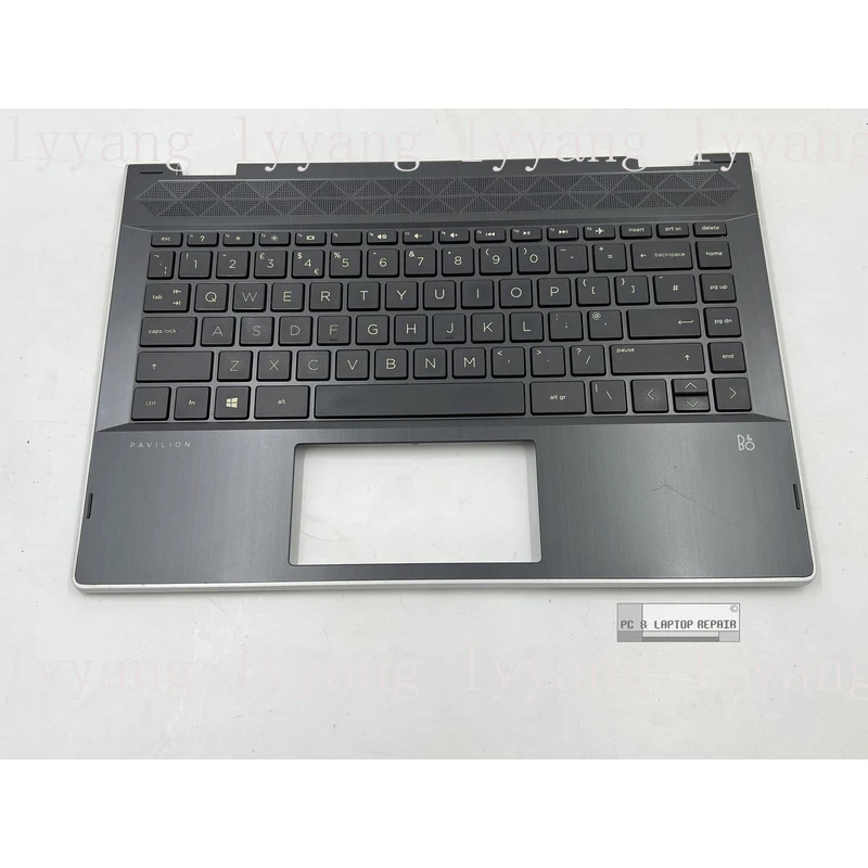 f For HP Pavilion 14-CD Palmrest Top Cover UK Keyboard Black L18947-031
f For HP Pavilion 14-CD Palmrest Top Cover UK Keyboard Black L18947-031
