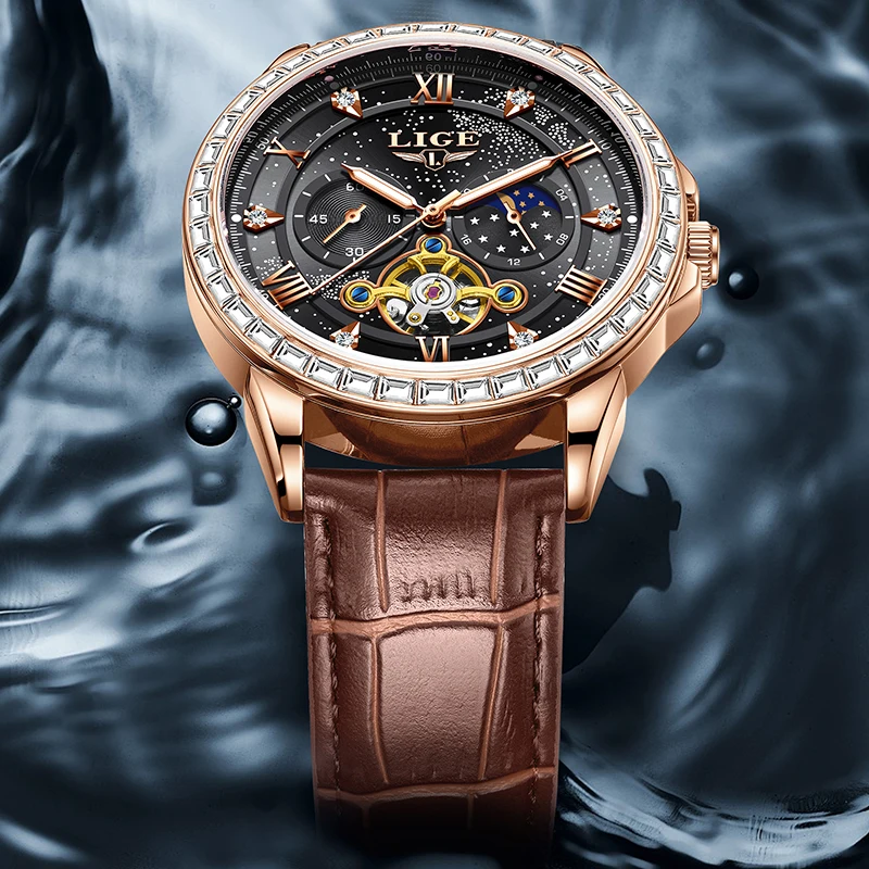 LIGE 2026 Mechanical Watches Men Fashion Luxury Automatic Mens Watch 30M Waterproof Luminous Business Wristwatches Reloj Hombre
LIGE 2026 Mechanical Watches Men Fashion Luxury Automatic Mens Watch 30M Waterproof Luminous Business Wristwatches Reloj Hombre