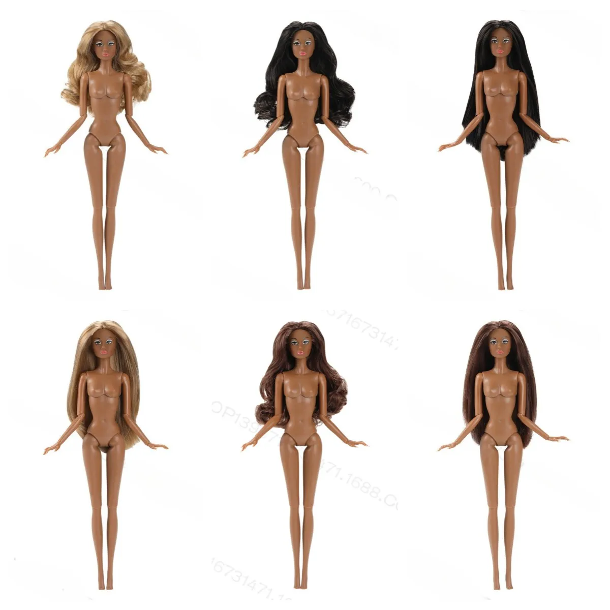 New Supermodel Doll with Hair Dark Brown Skin 32cm Height African Doll Model Girl Toys Dress Up Play House 1/6 Doll Accessories
New Supermodel Doll with Hair Dark Brown Skin 32cm Height African Doll Model Girl Toys Dress Up Play House 1/6 Doll Accessories