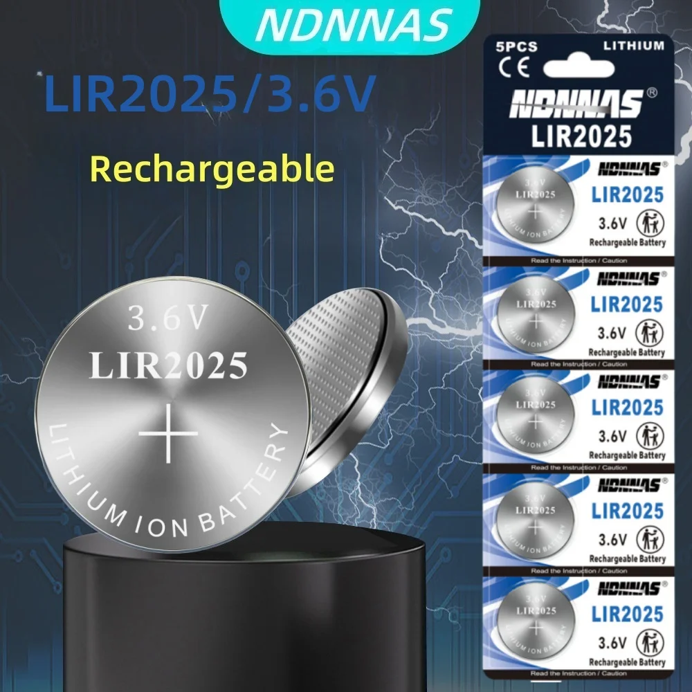 10-50PCS LIR2025 2025 New Rechargeable Battery 3.6V Lithium Rechargeable Battery
10-50PCS LIR2025 2025 New Rechargeable Battery 3.6V Lithium Rechargeable Battery