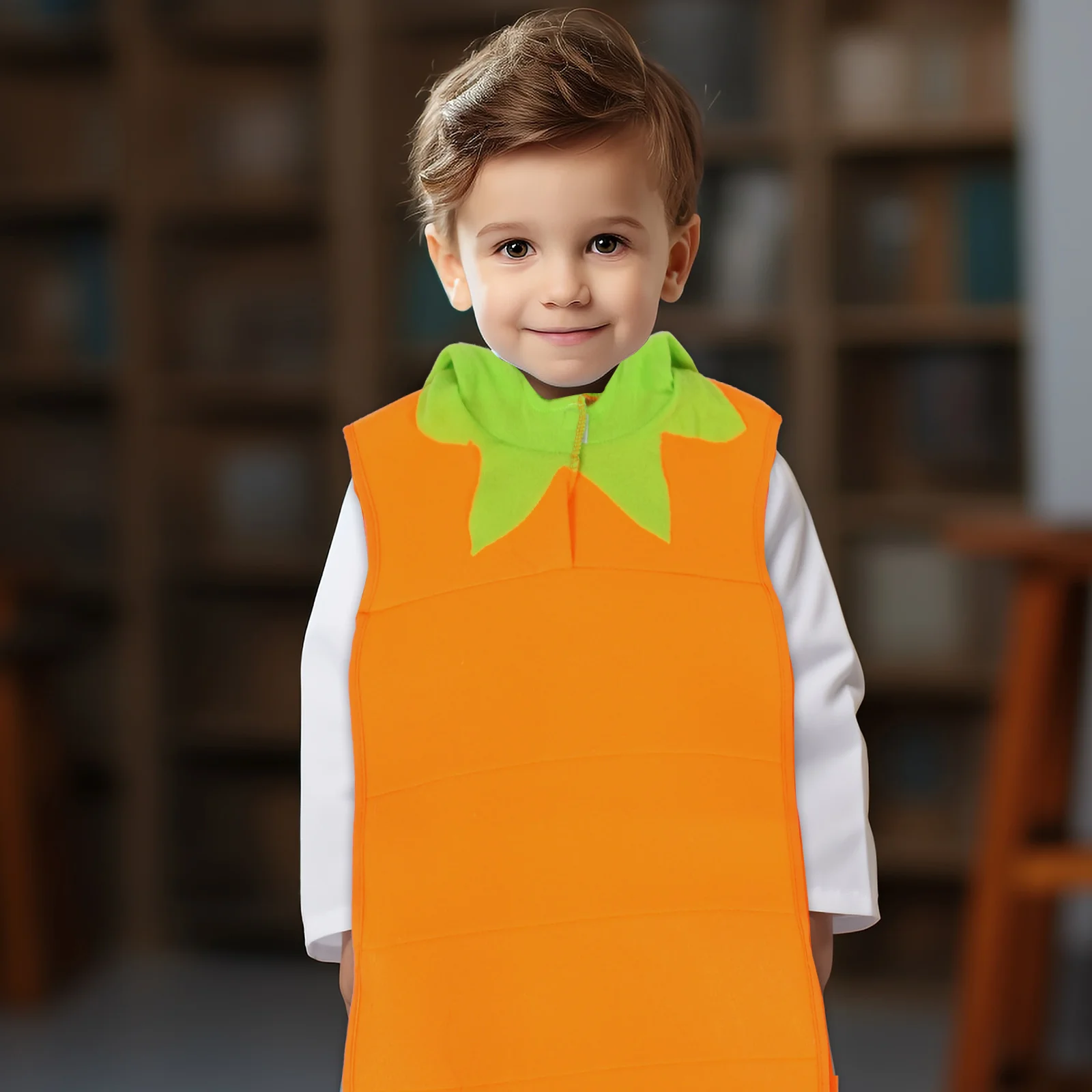 Carrot Costume Kids Cosplay Vegetable Themed Clothing Stage Performance Prop Comfortable Fits Children Bright
Carrot Costume Kids Cosplay Vegetable Themed Clothing Stage Performance Prop Comfortable Fits Children Bright