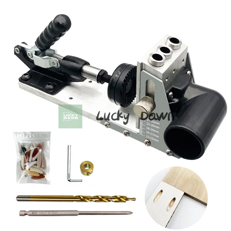 Набор для сверления скрытых отверстий с пылеудалением, направляющая для сверления скрытых отверстий для 15 ° Угловые сверла для деревообработки для прочных соединений
Набор для сверления скрытых отверстий с пылеудалением, направляющая для сверления скрытых отверстий для 15 ° Угловые сверла для деревообработки для прочных соединений