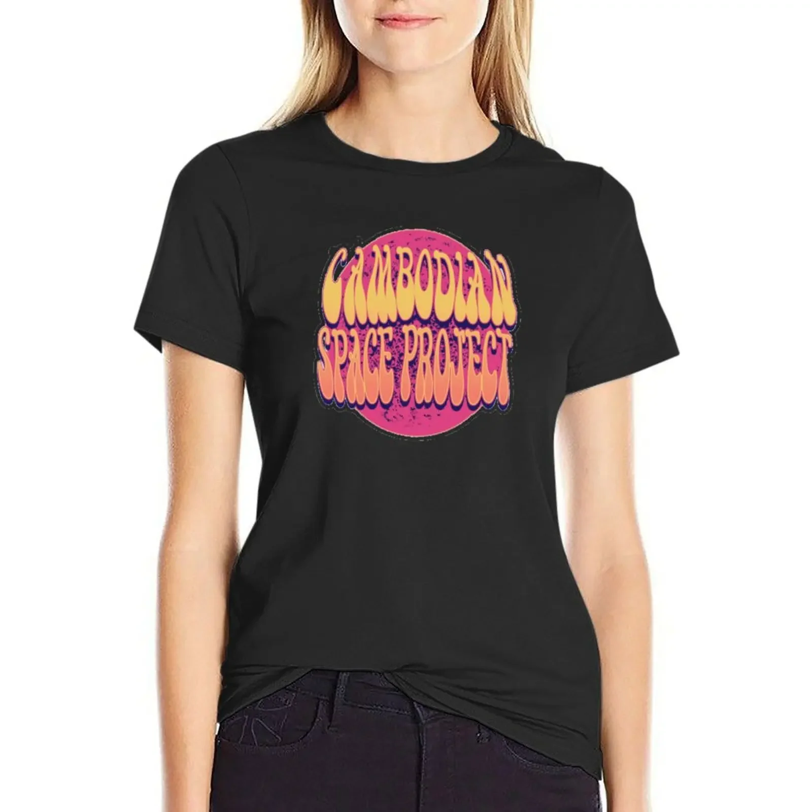 Cambodian Space Project T-Shirt animal prinfor blanks customs design your own korean fashion clothes for woman
Cambodian Space Project T-Shirt animal prinfor blanks customs design your own korean fashion clothes for woman
