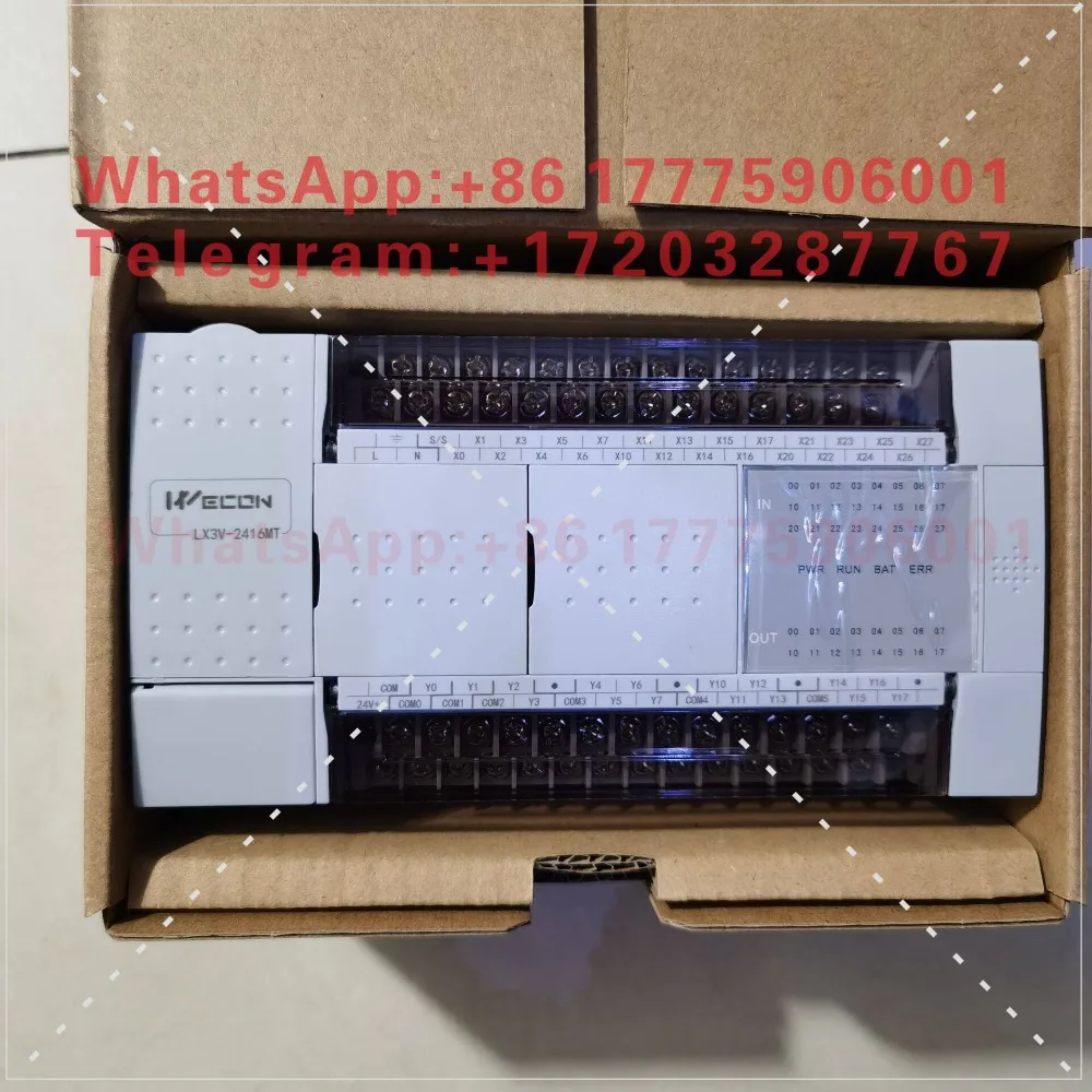 Weikong PLC module LX3V-0806 1208 1412 1616 2416 3624 MT4H MR2H genuine
Weikong PLC module LX3V-0806 1208 1412 1616 2416 3624 MT4H MR2H genuine