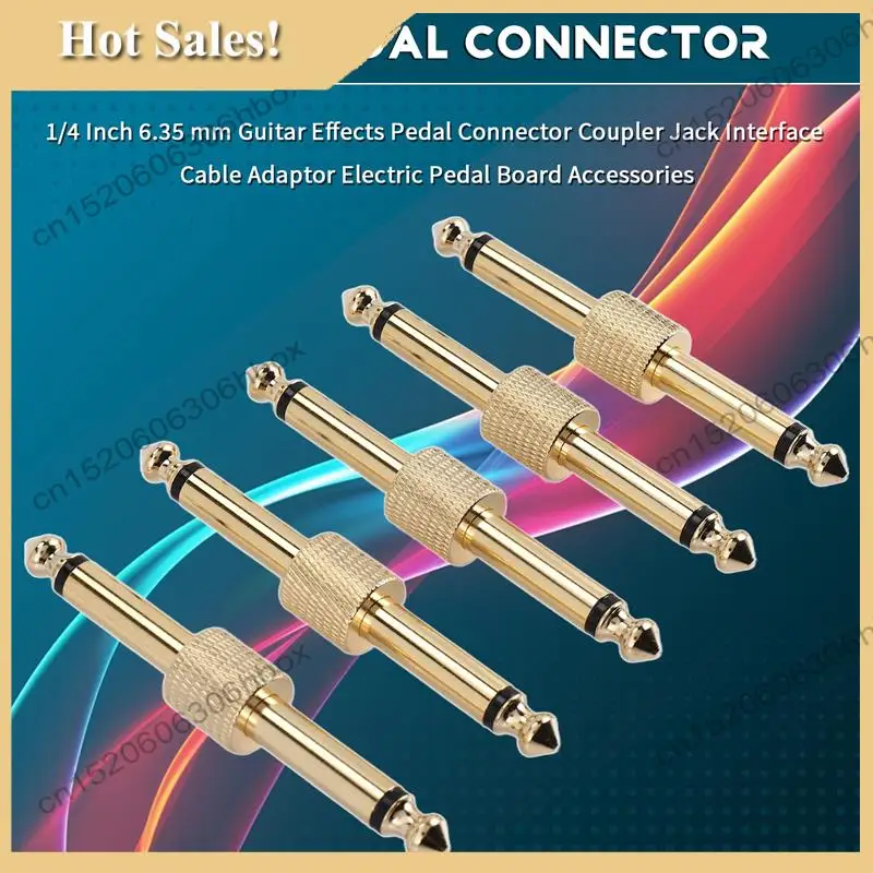 -HOPE 5Pcs 1/4 Inch 6.35 Mm Guitar Effects Pedal Connector Coupler Jack Interface Cable Adaptor Electric Pedal Board Accessories
-HOPE 5Pcs 1/4 Inch 6.35 Mm Guitar Effects Pedal Connector Coupler Jack Interface Cable Adaptor Electric Pedal Board Accessories
