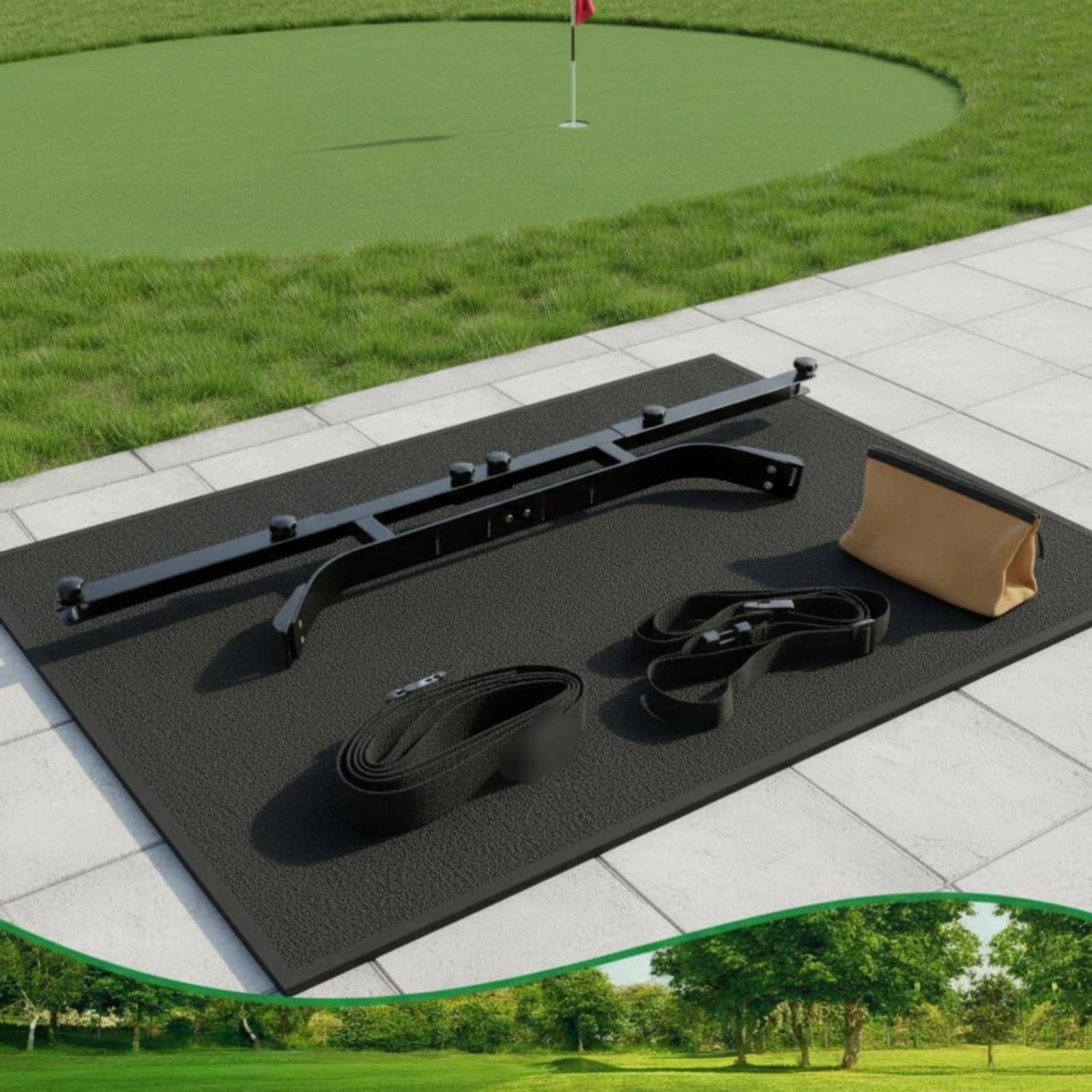 Golf Cart Rear Seat Bag Rack Space-Saving Golf Cart Rear Bag Rack Vehicle Accessory Stable Hold Heavy-Duty Metal for Golfers
Golf Cart Rear Seat Bag Rack Space-Saving Golf Cart Rear Bag Rack Vehicle Accessory Stable Hold Heavy-Duty Metal for Golfers