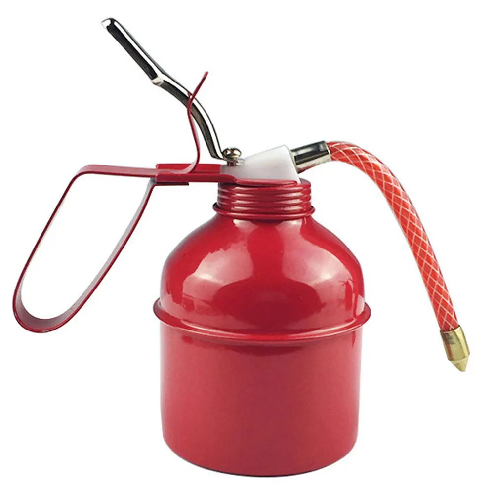 Engine Pot 500Cc 18.2X18.2X16.7Cm Flexible Spout Metal Oil Can For Industrial Motorcycle Sewing Machine Maintenance Oil Filling
Engine Pot 500Cc 18.2X18.2X16.7Cm Flexible Spout Metal Oil Can For Industrial Motorcycle Sewing Machine Maintenance Oil Filling