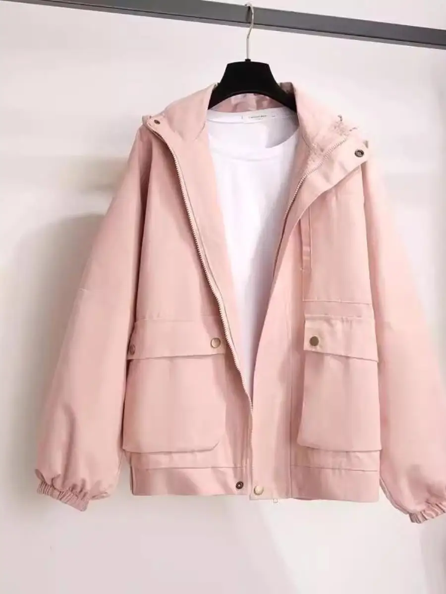 Мужская свободная бейсбольная куртка (бомбер) на весну-осень 2024: новая модель в корейском и гонконгском стиле, простой студенческий фасон, BF-стиль, рабочая одежда, модная куртка
Мужская свободная бейсбольная куртка (бомбер) на весну-осень 2024: новая модель в корейском и гонконгском стиле, простой студенческий фасон, BF-стиль, рабочая одежда, модная куртка