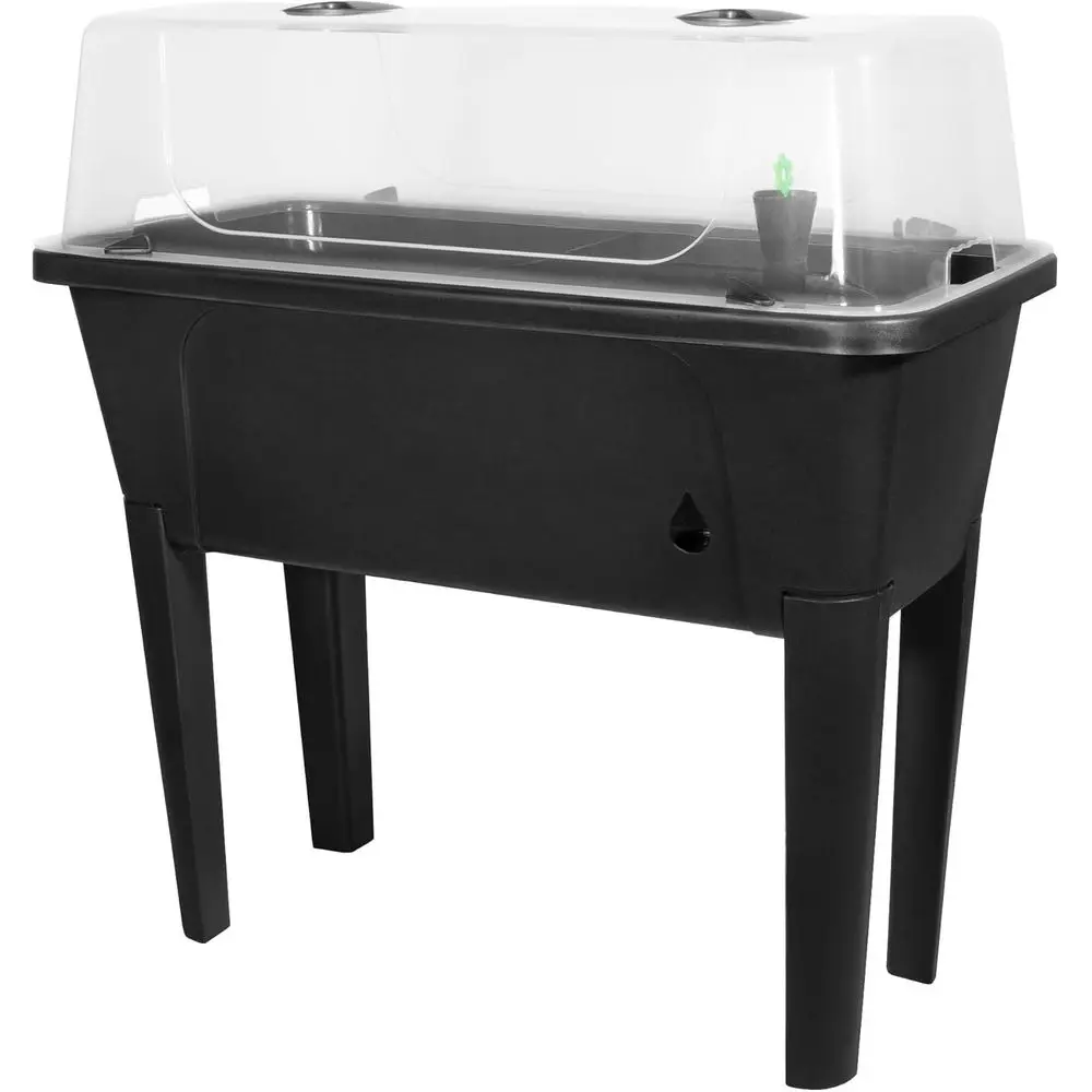 Self-Watering Elevated Garden Bed, 29.5 x 15 - Ventilated Grow Dome for Indoor/Outdoor Plants, Vegetables, Herbs & Seeds
Self-Watering Elevated Garden Bed, 29.5 x 15 - Ventilated Grow Dome for Indoor/Outdoor Plants, Vegetables, Herbs & Seeds
