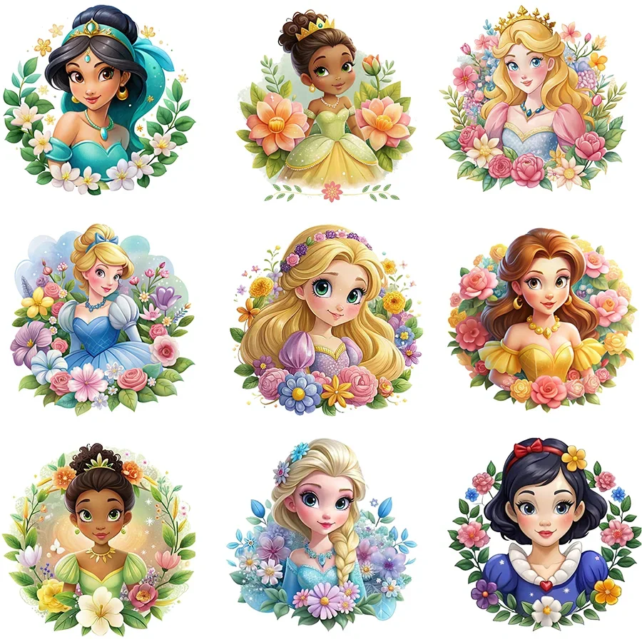 Disney Princess Group Iron On Heat Transfer Stickers For Clothes DTF Pinted Vinyl Thermal Appliques Washable T-Shirt Decal
Disney Princess Group Iron On Heat Transfer Stickers For Clothes DTF Pinted Vinyl Thermal Appliques Washable T-Shirt Decal