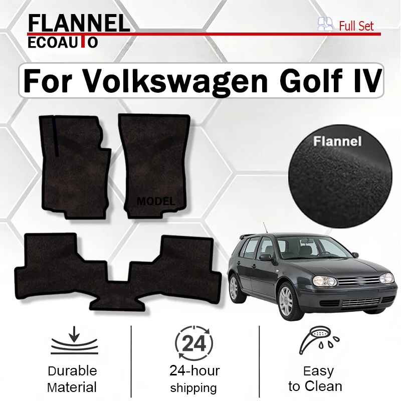 ECOAUTO Car velour mats front for Volkswagen Golf IV hatchback, variant (1997-2003) -Black
ECOAUTO Car velour mats front for Volkswagen Golf IV hatchback, variant (1997-2003) -Black