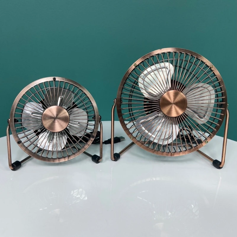 4/6inch Small USB Desk Fan Portable Table Cooling Fan Adjustable 360 Degree Rotatable Metal Quiet Electric Fan for Home Office
4/6inch Small USB Desk Fan Portable Table Cooling Fan Adjustable 360 Degree Rotatable Metal Quiet Electric Fan for Home Office