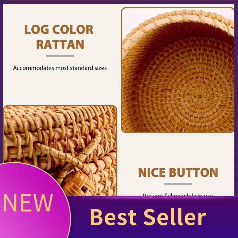 ABLU-Rattan Tissue Box Toilet Paper Cover Wicker Decorative Holders With Lid For Storage Single Roll And Tissues In Bathroom
ABLU-Rattan Tissue Box Toilet Paper Cover Wicker Decorative Holders With Lid For Storage Single Roll And Tissues In Bathroom