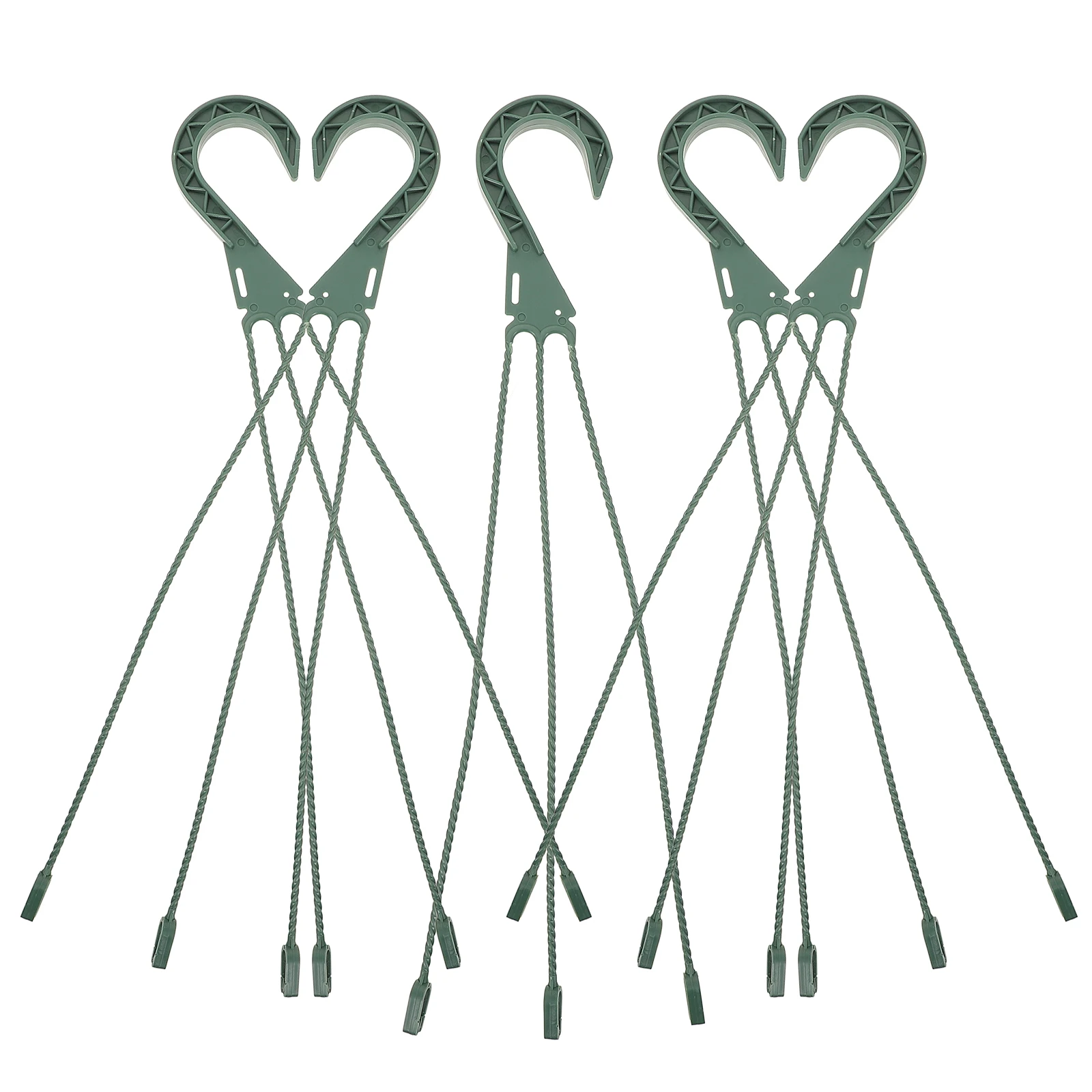 5pcs Hanging Planter Hooks 45cm Green 3Hooks Durable Plastic Wall Home Office Balcony Terrace Practical Flowerpot Hook Storage
5pcs Hanging Planter Hooks 45cm Green 3Hooks Durable Plastic Wall Home Office Balcony Terrace Practical Flowerpot Hook Storage