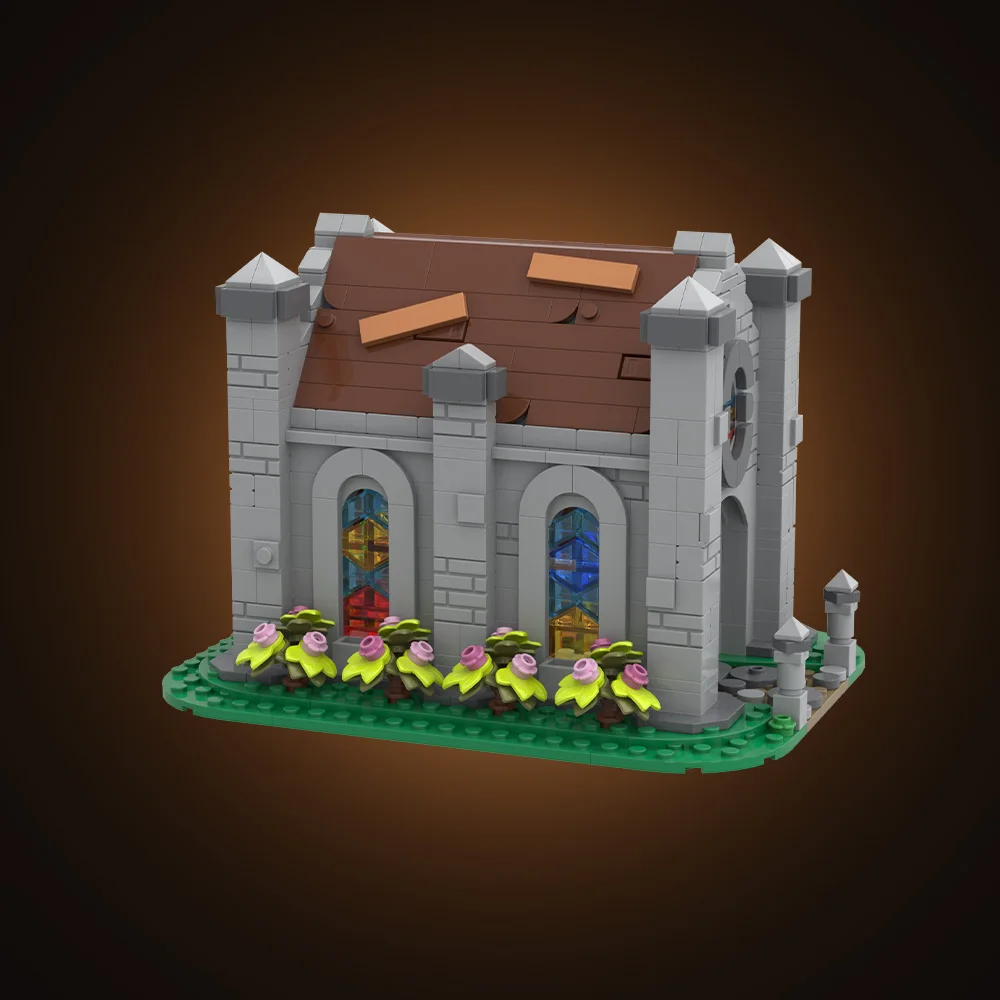 Gobricks MOC Small Medieval Chapel Building Blocks Model Medieval Chapel Architecture Street View Bricks Assembly Toys Kids Gift
Gobricks MOC Small Medieval Chapel Building Blocks Model Medieval Chapel Architecture Street View Bricks Assembly Toys Kids Gift